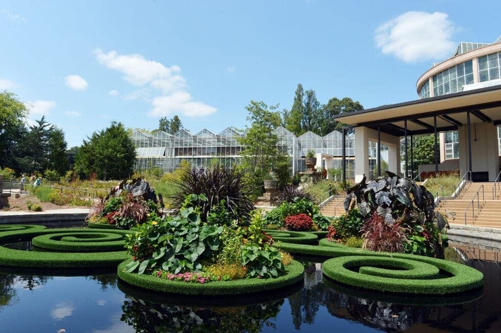 Atlanta Botanical Garden Walkway with travel context for Vacation Travel Innovation Reviews.